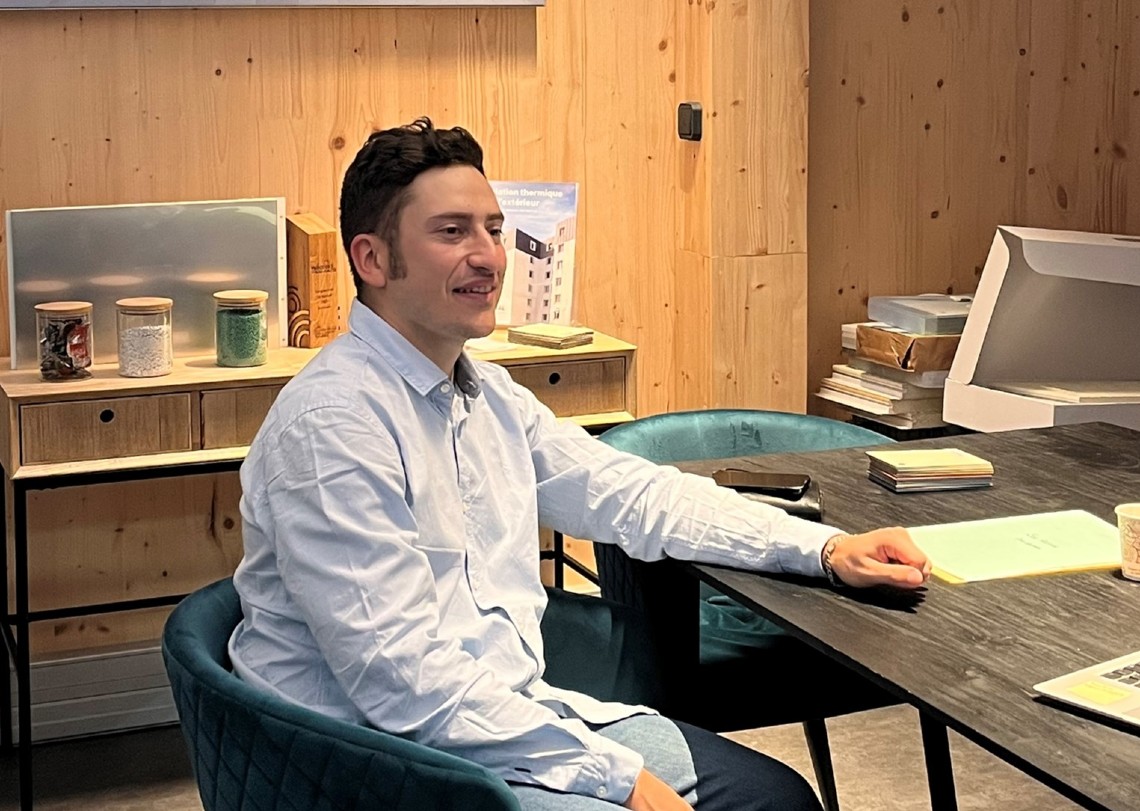 Thomas Osellin, dirigeant de Sol Peinture 42